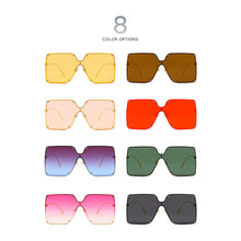 Load image into Gallery viewer, Trendy Siamese Sunglasses Large Frame Fashion Gradient Sunglasses Fashion Men's and Women's Personalized Sun Glasses
