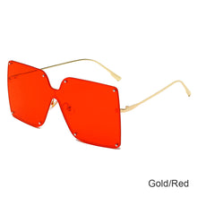 Load image into Gallery viewer, Trendy Siamese Sunglasses Large Frame Fashion Gradient Sunglasses Fashion Men's and Women's Personalized Sun Glasses
