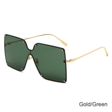 Load image into Gallery viewer, Trendy Siamese Sunglasses Large Frame Fashion Gradient Sunglasses Fashion Men's and Women's Personalized Sun Glasses

