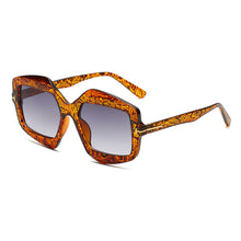 Load image into Gallery viewer, Trendy T-word Rice Nail Sunglasses Irregular Fashion Colorful Sunglasses Fashion Men's and Women's Personalized Sun Glasses
