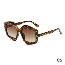Load image into Gallery viewer, Trendy T-word Rice Nail Sunglasses Irregular Fashion Colorful Sunglasses Fashion Men's and Women's Personalized Sun Glasses
