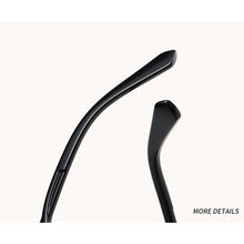 Load image into Gallery viewer, Triangular Trendy Cat Eye Sunglasses Hollow Out Wave Sunglasses Vintage Sunglasses Comfortable Elastic Frame Sun Glasses
