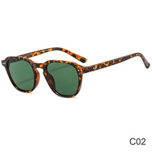 Load image into Gallery viewer, Fashion Trend Small Frame Rice Nail Ocean Film Simple Sun Glasses Personality Street Sunglasses Travel HD Vision Sunglasses

