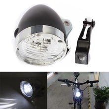 Load image into Gallery viewer, Retro Vintage Bicycle 3LED Front Light Headlight Safety Warning Night Light Head Lamp Flashlight Bright Lamp Bike Accessories
