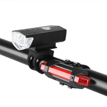 Load image into Gallery viewer, Bike Light MTB Road Bike Bicycle Front Back Rear Taillight USB Rechargeable Cycling Safety Warning Light Bicycle Lamp Flashlight
