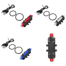 Load image into Gallery viewer, Bike Light MTB Road Bike Bicycle Front Back Rear Taillight USB Rechargeable Cycling Safety Warning Light Bicycle Lamp Flashlight
