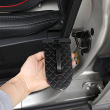 Load image into Gallery viewer, Foldable Car Roof Rack Step Car Door Step Multifunction Universal Latch Hook Auxiliary Foot Pedal Aluminium Alloy Safety Hammer
