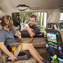 Load image into Gallery viewer, Auto BackSeat Organizer with Touch Screen Tablet Holder Car Seat Back Protector Kick Mats Travel Storage Bag for Trip Kids Children

