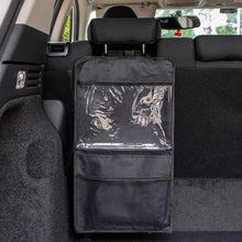Load image into Gallery viewer, Auto Back Car Seat Organizer Holder Multi-Pocket Travel Storage Hanging Tablet PCs Mummy Bags Baby Car Seat Ipad Hanging Bag
