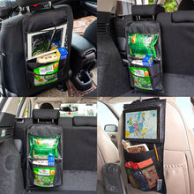 Load image into Gallery viewer, Auto Back Car Seat Organizer Holder Multi-Pocket Travel Storage Hanging Tablet PCs Mummy Bags Baby Car Seat Ipad Hanging Bag

