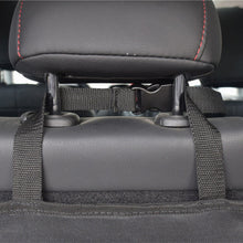 Load image into Gallery viewer, Car Back Seat Trunk Organizer Rear Seats Storage for Car Truck SUV Adjustable Auto Back Seat Cargo Organizers with Mesh Pockets

