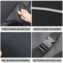Load image into Gallery viewer, Car Back Seat Trunk Organizer Rear Seats Storage for Car Truck SUV Adjustable Auto Back Seat Cargo Organizers with Mesh Pockets
