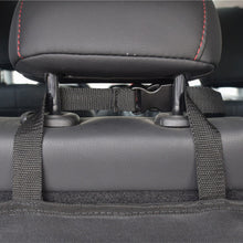 Load image into Gallery viewer, Car Rear Seat Back Organizer Auto Trunk Storage for Car Truck SUV Adjustable Auto Back Seat Cargo Organizers with Mesh Pockets
