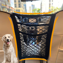 Load image into Gallery viewer, Car Interior Seat Back Elastic Mesh Net Between Seats Car Storage Bag Pocket Cage Grid Pocket Holder Car Accessories Trunk
