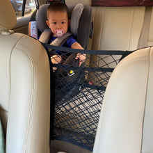 Load image into Gallery viewer, Car Interior Seat Back Elastic Mesh Net Between Seats Car Storage Bag Pocket Cage Grid Pocket Holder Car Accessories Trunk
