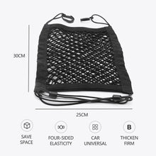 Load image into Gallery viewer, Car Interior Seat Back Elastic Mesh Net Between Seats Car Storage Bag Pocket Cage Grid Pocket Holder Car Accessories Trunk
