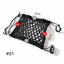 Load image into Gallery viewer, Car Interior Seat Back Elastic Mesh Net Between Seats Car Storage Bag Pocket Cage Grid Pocket Holder Car Accessories Trunk
