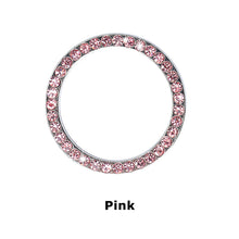Load image into Gallery viewer, Universal Automobiles Start Switch Button Decorative Diamond Rhinestone Ring Auto SUV Car Decorative Accessories Interior Girls
