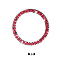 Load image into Gallery viewer, Universal Automobiles Start Switch Button Decorative Diamond Rhinestone Ring Auto SUV Car Decorative Accessories Interior Girls

