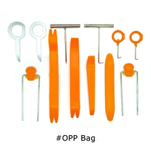 Load image into Gallery viewer, 12pc/Set Auto Car Audio Disassembly Tool Car Hand Tool Door Panel Disassembly Pry Tools Car Radio Door Clip Panel Rocker Crowbar
