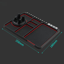 Load image into Gallery viewer, Car Dashboard Anti-Slip Mat Auto Phone Holder Sticky Anti Slide Dash Phone Mount Parking Number Card Car Pad Mat Storage Cushion
