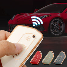 Load image into Gallery viewer, TPU Car Key Cover Key Case For VW Golf 8 Shell Key Cover For Skoda Octavia A8 MK4 Mk8 2020 2021 Seat Leon Mk4 Cupra Formentor
