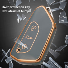 Load image into Gallery viewer, TPU Car Key Cover Key Case For VW Golf 8 Shell Key Cover For Skoda Octavia A8 MK4 Mk8 2020 2021 Seat Leon Mk4 Cupra Formentor
