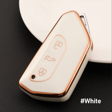 Load image into Gallery viewer, TPU Car Key Cover Key Case For VW Golf 8 Shell Key Cover For Skoda Octavia A8 MK4 Mk8 2020 2021 Seat Leon Mk4 Cupra Formentor
