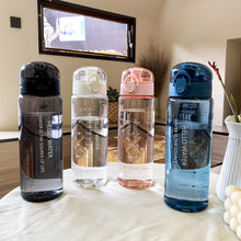 Load image into Gallery viewer, 780ml Sports Water Bottle Outdoor Water Bottle with Straw Plastic Portable Water Cup Dinkware Camping Bike Bottle Kitchen Tools

