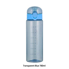 Load image into Gallery viewer, 780ml Sports Water Bottle Outdoor Water Bottle with Straw Plastic Portable Water Cup Dinkware Camping Bike Bottle Kitchen Tools

