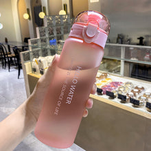 Load image into Gallery viewer, 780ml Sports Water Bottle Outdoor Water Bottle with Straw Plastic Portable Water Cup Dinkware Camping Bike Bottle Kitchen Tools
