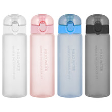 Load image into Gallery viewer, 780ml Sports Water Bottle Outdoor Water Bottle with Straw Plastic Portable Water Cup Dinkware Camping Bike Bottle Kitchen Tools
