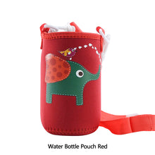 Load image into Gallery viewer, 600ml Portable Kids Water Bottle Sippy Cup Creative Cartoon Baby Feeding Cups with Straws Leakproof Water Bottles Outdoor Children's Cups
