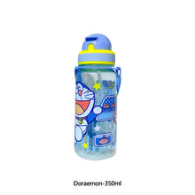 Load image into Gallery viewer, Portable Kids Water Bottle Sippy Cup Creative Cartoon Baby Feeding Cups with Straws Leakproof Water Bottles Outdoor Children's Cups

