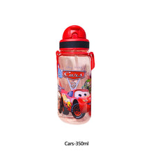 Load image into Gallery viewer, Portable Kids Water Bottle Sippy Cup Creative Cartoon Baby Feeding Cups with Straws Leakproof Water Bottles Outdoor Children's Cups
