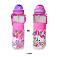 Load image into Gallery viewer, Portable Kids Water Bottle Sippy Cup Creative Cartoon Baby Feeding Cups with Straws Leakproof Water Bottles Outdoor Children's Cups
