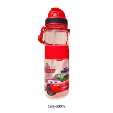 Load image into Gallery viewer, Portable Kids Water Bottle Sippy Cup Creative Cartoon Baby Feeding Cups with Straws Leakproof Water Bottles Outdoor Children's Cups

