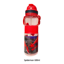 Load image into Gallery viewer, Portable Kids Water Bottle Sippy Cup Creative Cartoon Baby Feeding Cups with Straws Leakproof Water Bottles Outdoor Children's Cups
