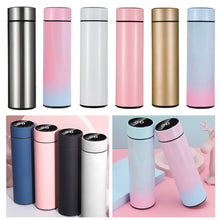 Load image into Gallery viewer, 500ml Intelligent Stainless Steel Thermos Temperature Display Smart Water Bottle Vacuum Flasks Thermoses Coffee Cup Christmas Gifts
