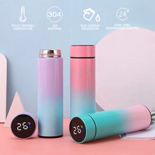 Load image into Gallery viewer, 500ml Intelligent Stainless Steel Thermos Temperature Display Smart Water Bottle Vacuum Flasks Thermoses Coffee Cup Christmas Gifts
