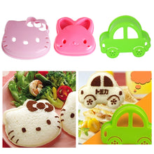 Load image into Gallery viewer, Cute Car Rabbit Sandwich Mold Toast Bread Making Cutter Mould Cute Baking Pastry Tools Children Interesting Food Kitchen Accessories
