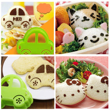 Load image into Gallery viewer, Cute Car Rabbit Sandwich Mold Toast Bread Making Cutter Mould Cute Baking Pastry Tools Children Interesting Food Kitchen Accessories
