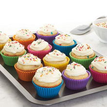 Load image into Gallery viewer, 12 Pcs/Set Silicone Cake Mold Round Shape Muffin Cupcake Baking Molds Bakeware Maker DIY Cake Decor Tools
