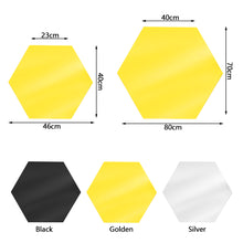 Load image into Gallery viewer, 12Pcs 3D Mirror Wall Sticker DIY Diamonds Triangles Acrylic Wall Stickers for Kids Room Living Room Home Decor
