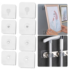 Load image into Gallery viewer, 2pcs Strong Adhesive Seamless Sticky Wall Hook Nail Mounting Rack Screw Rod Without Holes Screw Stickers Wall Picture Hook Kits
