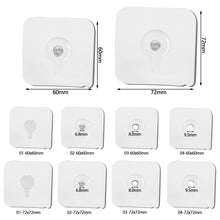 Load image into Gallery viewer, 2pcs Strong Adhesive Seamless Sticky Wall Hook Nail Mounting Rack Screw Rod Without Holes Screw Stickers Wall Picture Hook Kits

