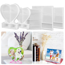 Load image into Gallery viewer, Silicone Molds For Photo Frame Love Rectangle DIY Crafts Photo Mold or Wedding Birthday Gift Home Decoration Jewelry Accessories
