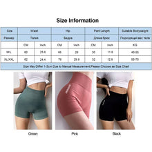 Load image into Gallery viewer, Women's Seamless Sports Shorts Fitness Shorts Women Booty Shorts Push Up Leggings Biker Shorts Fitness Gym Running Yoga Shorts

