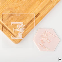 Load image into Gallery viewer, DIY Alphabet Cookie Embosser Baking Pastry Mold Fondant Cake Decorating Stamp Pastry Embossed Design Tool
