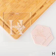 Load image into Gallery viewer, DIY Alphabet Cookie Embosser Baking Pastry Mold Fondant Cake Decorating Stamp Pastry Embossed Design Tool
